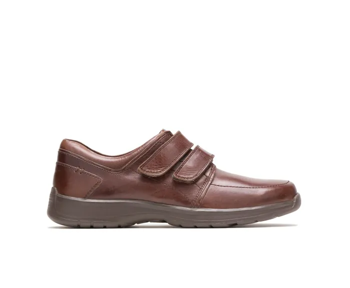 Walking Shoes Luthar Henson Dark Brown Leather 8211 Hush Puppies Men