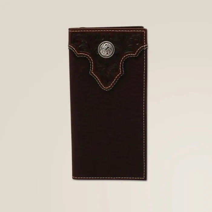 Wallets Kids Ariat Filigree Top Rodeo Wallet Brn Brown