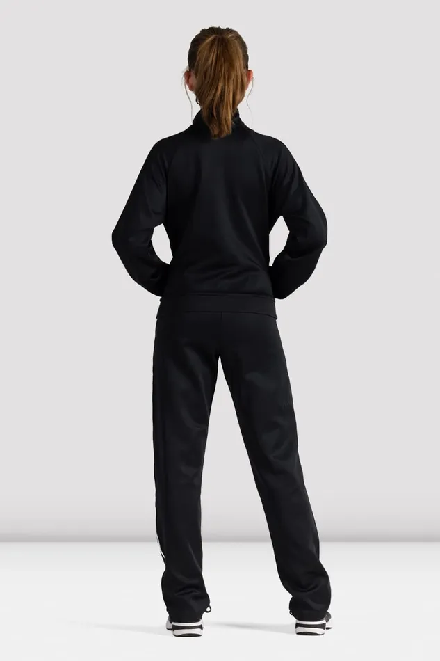 Warmups Bloch Children Childrens Bloch Logo Track Jacket Black