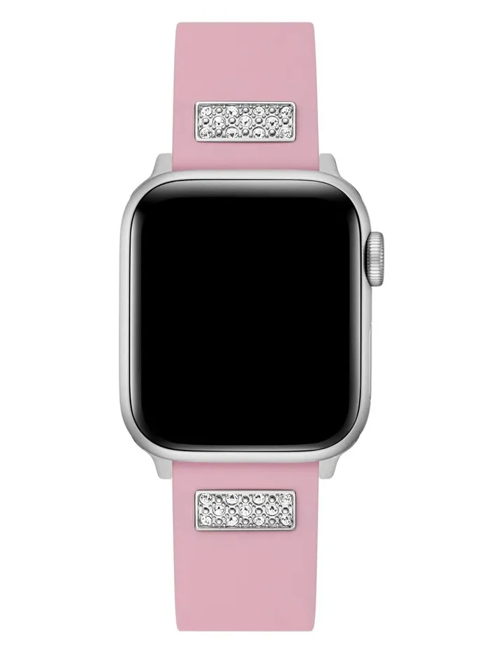Watches Rhinestone Pink Silicone 3841 mm Band for Apple Watch Pink GUESS Women Watches Rhinestone Pink Silicone 3841 mm Band for Apple Watch Pink GUESS Women