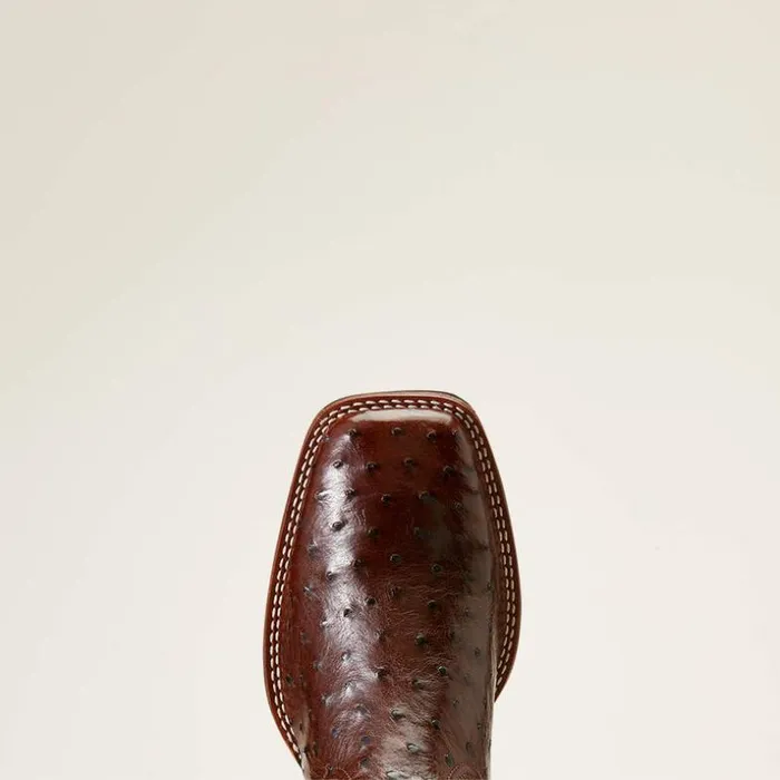 Western Boots Men Ariat Barley Ultra Western Boot Dark Tabac Full Quill Ostrich Western Boots Men Ariat Barley Ultra Western Boot Dark Tabac Full Quill Ostrich