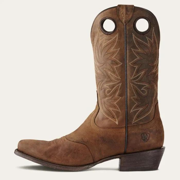 Western Boots Men Ariat Circuit Striker Western Boot Weathered Brown Western Boots Men Ariat Circuit Striker Western Boot Weathered Brown