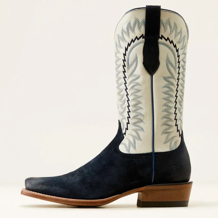 Western Boots Men Ariat Futurity Time Cowboy Boot Polo Blue Roughout Western Boots Men Ariat Futurity Time Cowboy Boot Polo Blue Roughout