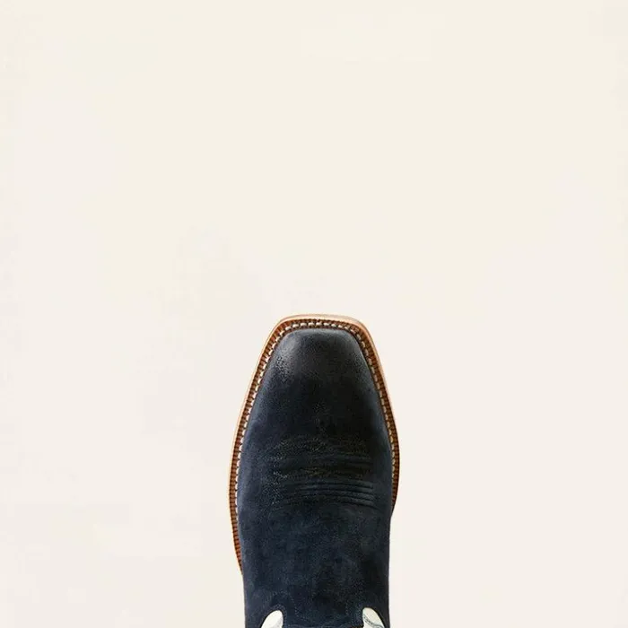 Western Boots Men Ariat Futurity Time Cowboy Boot Polo Blue Roughout Western Boots Men Ariat Futurity Time Cowboy Boot Polo Blue Roughout