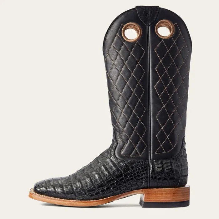 Western Boots Men Ariat Relentless Winner039s Circle Western Boot Black Caiman Belly Western Boots Men Ariat Relentless Winner039s Circle Western Boot Black Caiman Belly