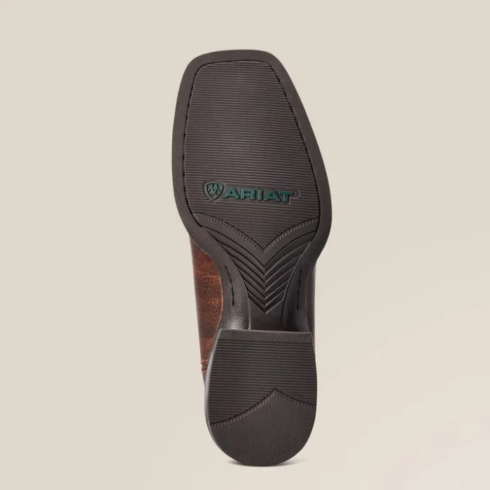 Western Boots Men Ariat Sport Pardner Western Boot Matte Rebel Brown