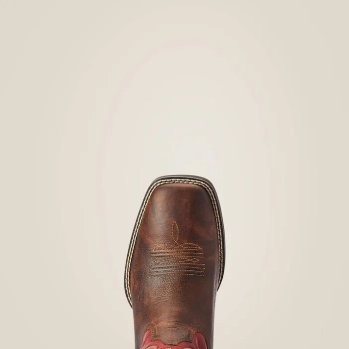 Western Boots Men Ariat Sport Pardner Western Boot Matte Rebel Brown