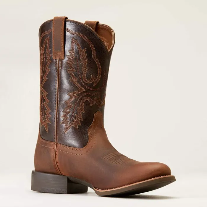 Western Boots Men Ariat Sport Stratten Cowboy Boot Sorrel Crunch Western Boots Men Ariat Sport Stratten Cowboy Boot Sorrel Crunch