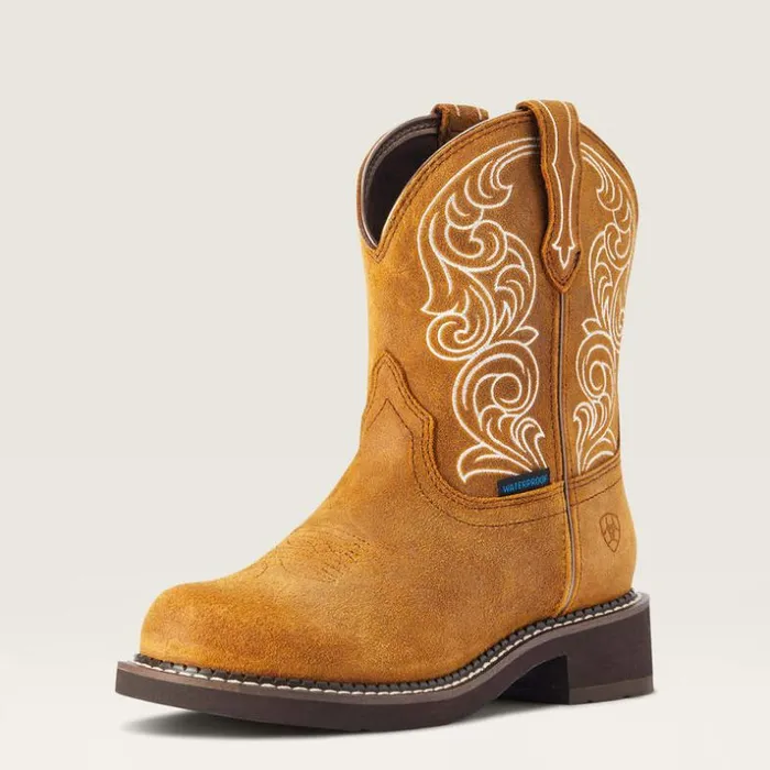 Western Boots Women Ariat Fatbaby Heritage Waterproof Western Boot Ginger Spice Western Boots Women Ariat Fatbaby Heritage Waterproof Western Boot Ginger Spice