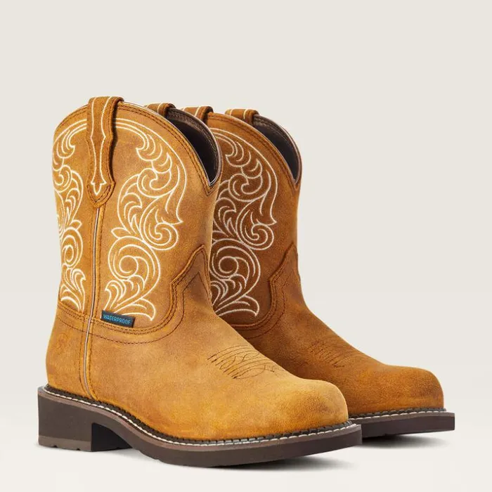 Western Boots Women Ariat Fatbaby Heritage Waterproof Western Boot Ginger Spice Western Boots Women Ariat Fatbaby Heritage Waterproof Western Boot Ginger Spice