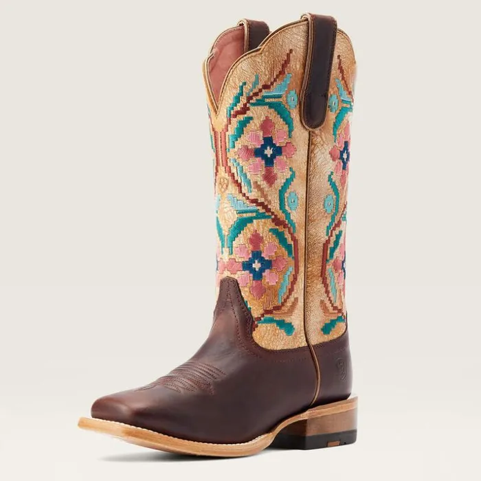 Western Boots Women Ariat Frontier Daniella Western Boot Brazen Tan