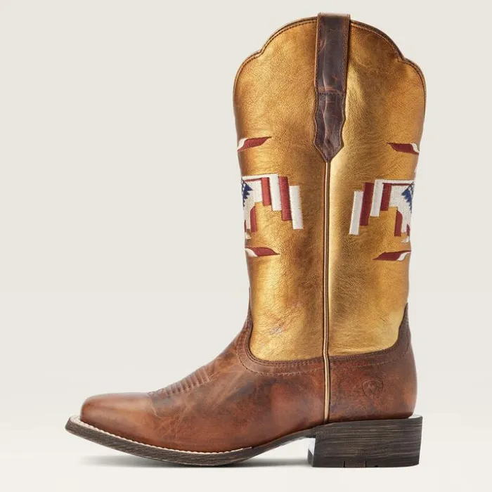 Western Boots Women Ariat Frontier Thunderbird Chimayo Western Boot Fiery Tan Western Boots Women Ariat Frontier Thunderbird Chimayo Western Boot Fiery Tan