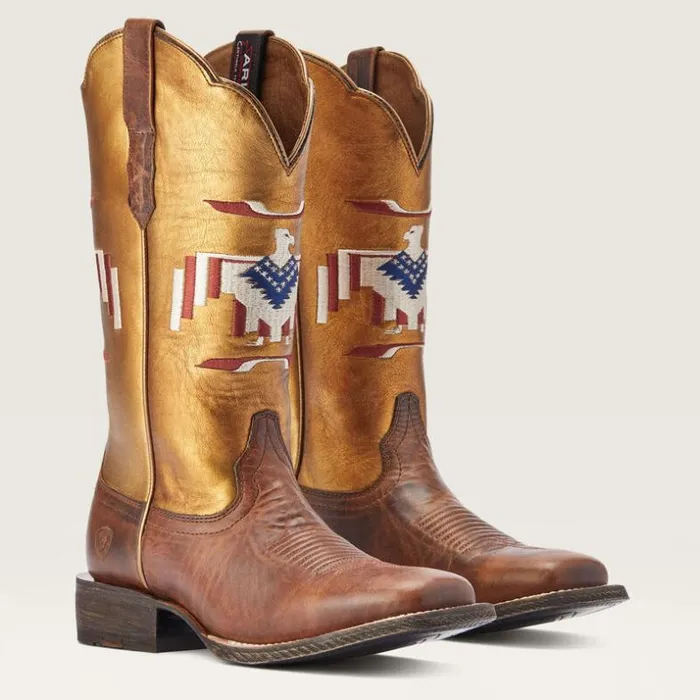 Western Boots Women Ariat Frontier Thunderbird Chimayo Western Boot Fiery Tan Western Boots Women Ariat Frontier Thunderbird Chimayo Western Boot Fiery Tan