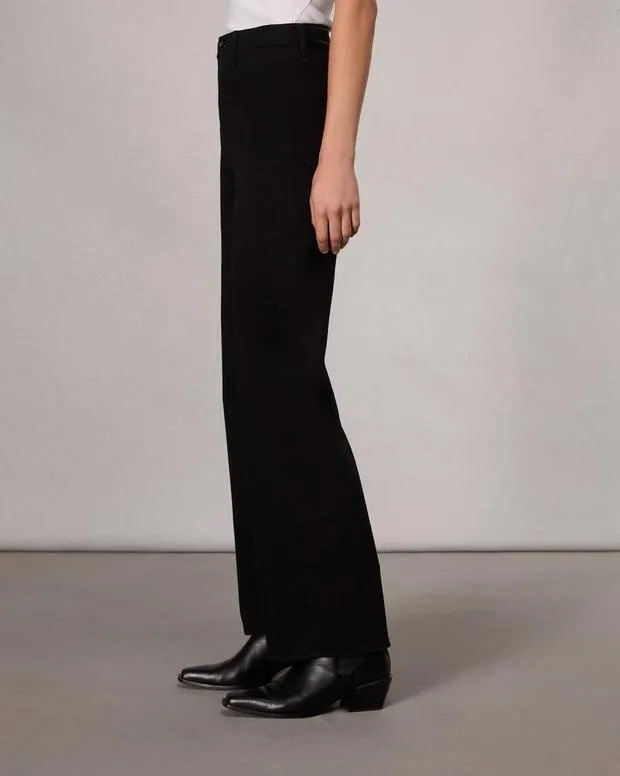 WideLeg and BarrelJeans rag and bone Women Epic Hadley WideLeg Jean Black