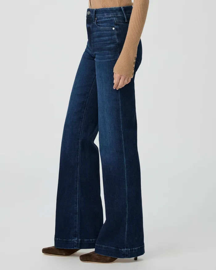 Wide Leg PAIGE Women Leenah Wide Leg Jean 8211 Praline Wide Leg PAIGE Women Leenah Wide Leg Jean 8211 Praline