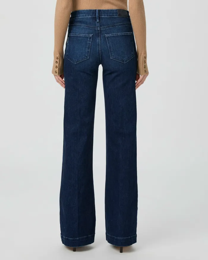 Wide Leg PAIGE Women Leenah Wide Leg Jean 8211 Praline Wide Leg PAIGE Women Leenah Wide Leg Jean 8211 Praline