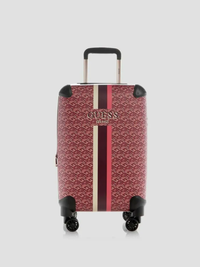 Wilder G Cube 208243 8Wheel Suitcase Montego Wash WomenMen Luggage and Travel Bags GUESS