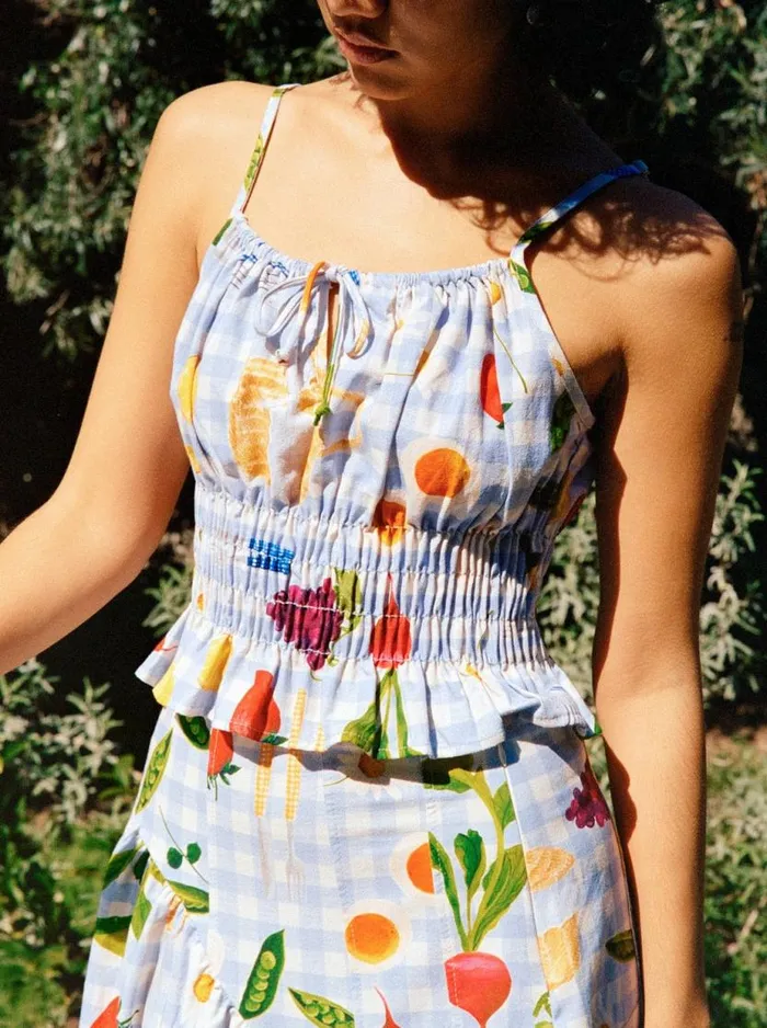 Women Alessandra Top Picnic Alfresco Lisa Says Gah Blouses