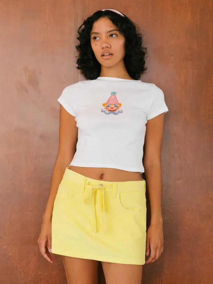 Women Alex Tee Clown Lisa Says Gah Tops
