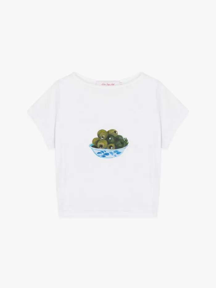 Women Alex Tee Olivebowl Lisa Says Gah Graphic Tees