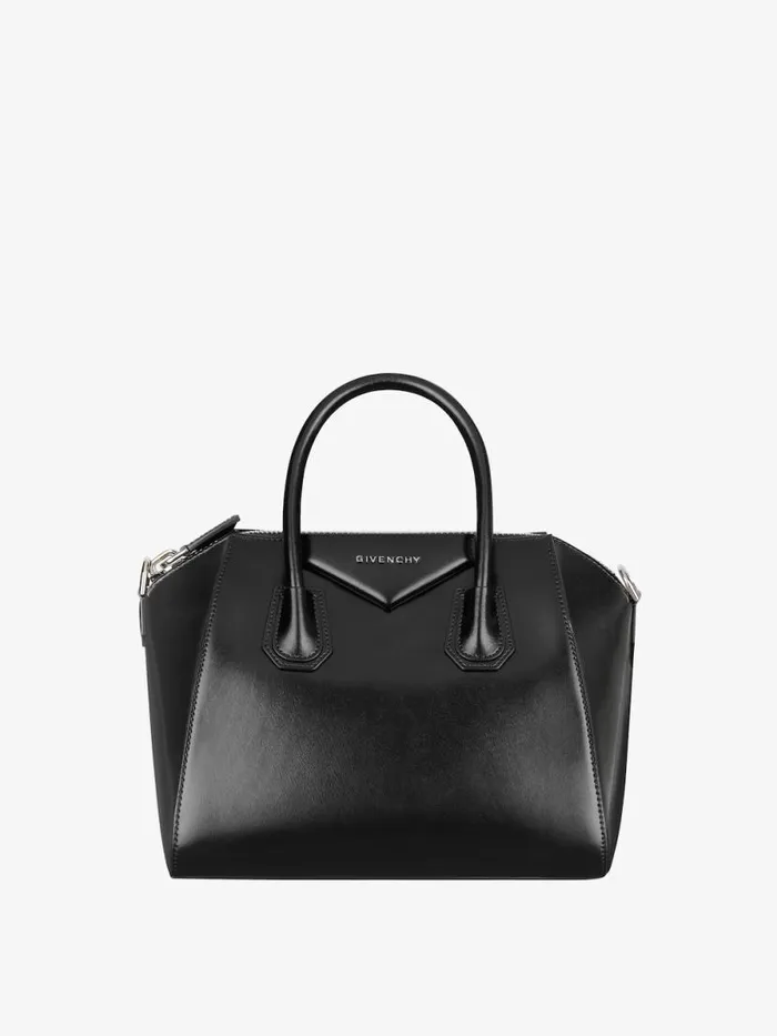 Women Antigona Givenchy Small Antigona Bag In Box Leather Black