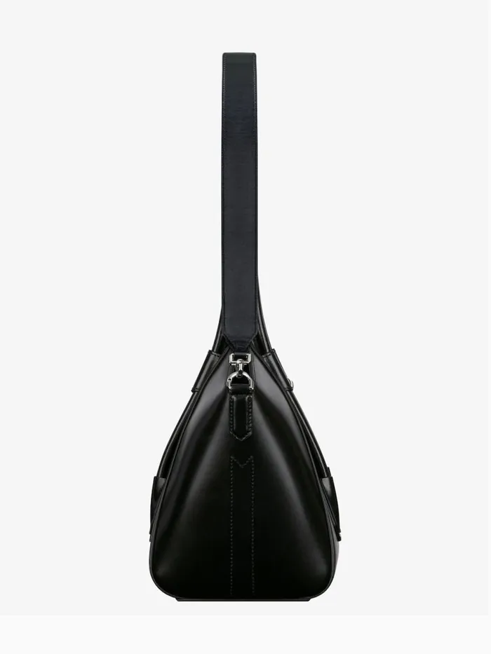 Women Antigona Givenchy Small Antigona Lock Bag In Box Leather Black