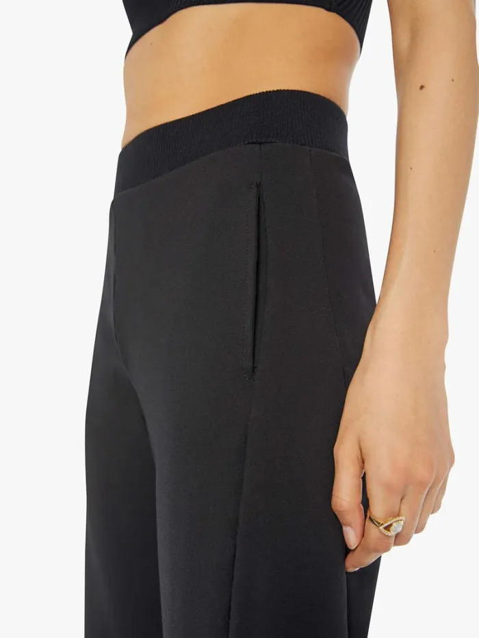 Women Barrel Mother Denim The Smooth HalfPipe Flood Black Women Barrel Mother Denim The Smooth HalfPipe Flood Black