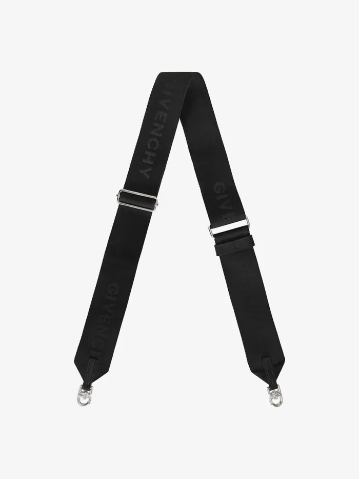 Women Belts Givenchy GIVENCHY Strap In Webbing Black