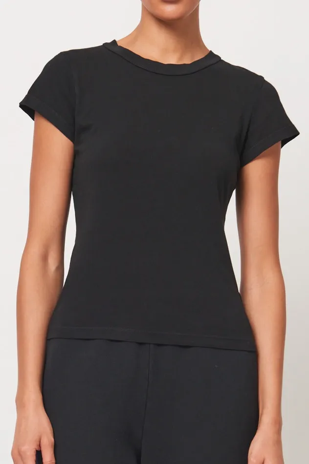 Women Black Liv Tee Raquel Allegra TShirts