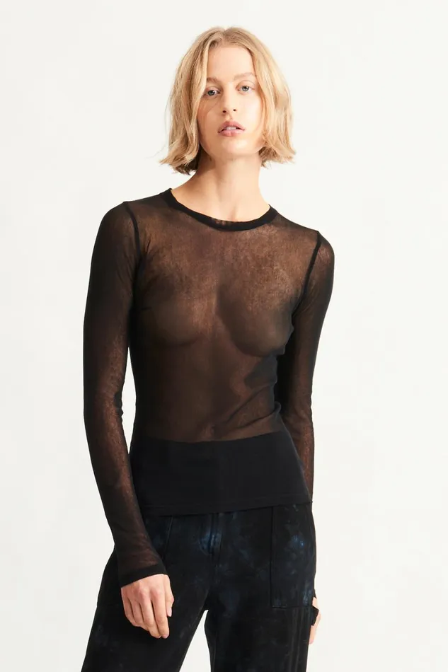 Women Black Liza Tee Raquel Allegra TShirts