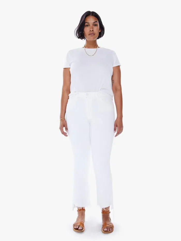Women Bootcut Mother Denim The Insider Crop Step Fray Wash Fairest Of Them All Women Bootcut Mother Denim The Insider Crop Step Fray Wash Fairest Of Them All
