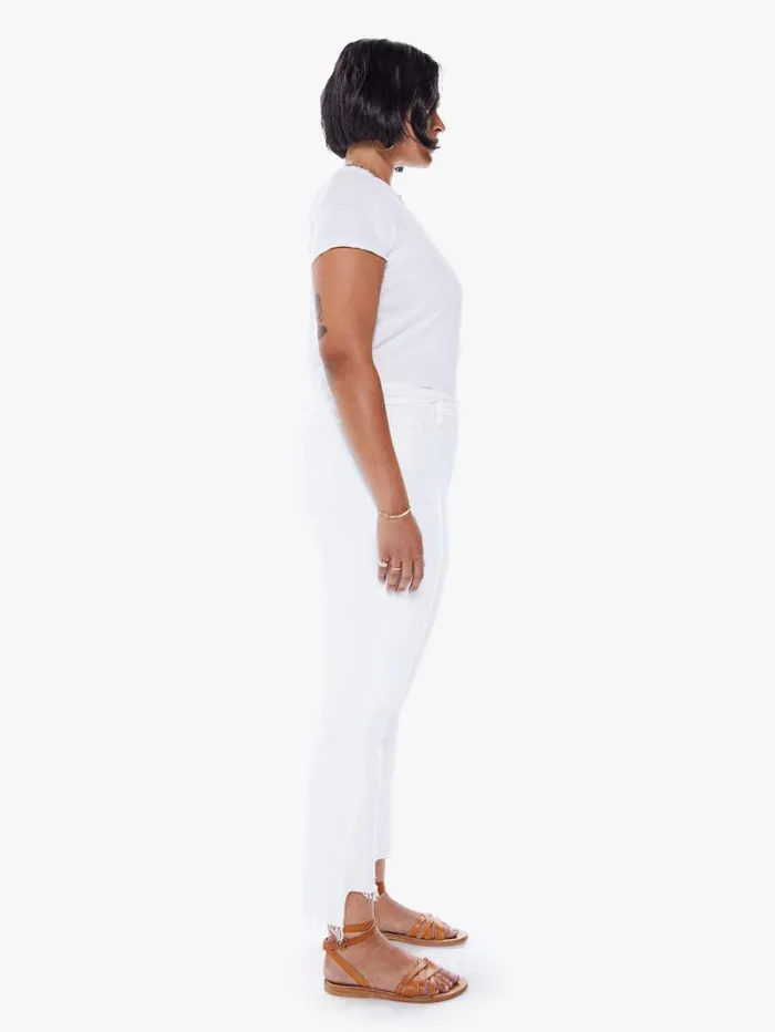 Women Bootcut Mother Denim The Insider Crop Step Fray Wash Fairest Of Them All Women Bootcut Mother Denim The Insider Crop Step Fray Wash Fairest Of Them All