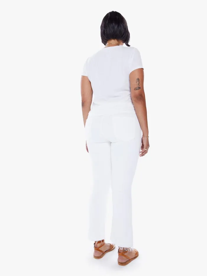Women Bootcut Mother Denim The Insider Crop Step Fray Wash Fairest Of Them All Women Bootcut Mother Denim The Insider Crop Step Fray Wash Fairest Of Them All