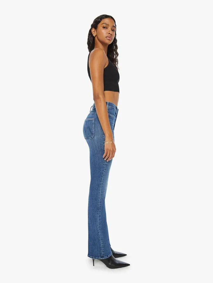 Women Bootcut Mother Denim The Patch Pocket Insider Sneak Wash Caving In Women Bootcut Mother Denim The Patch Pocket Insider Sneak Wash Caving In