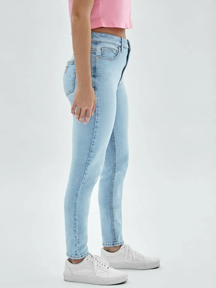 Women Bottoms GUESS GUESS Originals Kit Super HighRise Skinny Jeans Go Broadway Lt Wash Women Bottoms GUESS GUESS Originals Kit Super HighRise Skinny Jeans Go Broadway Lt Wash