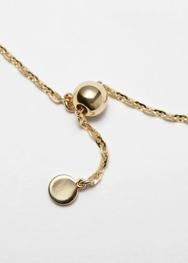 Women Bracelets and Other Stories Minimalist Chain Bracelet Gold