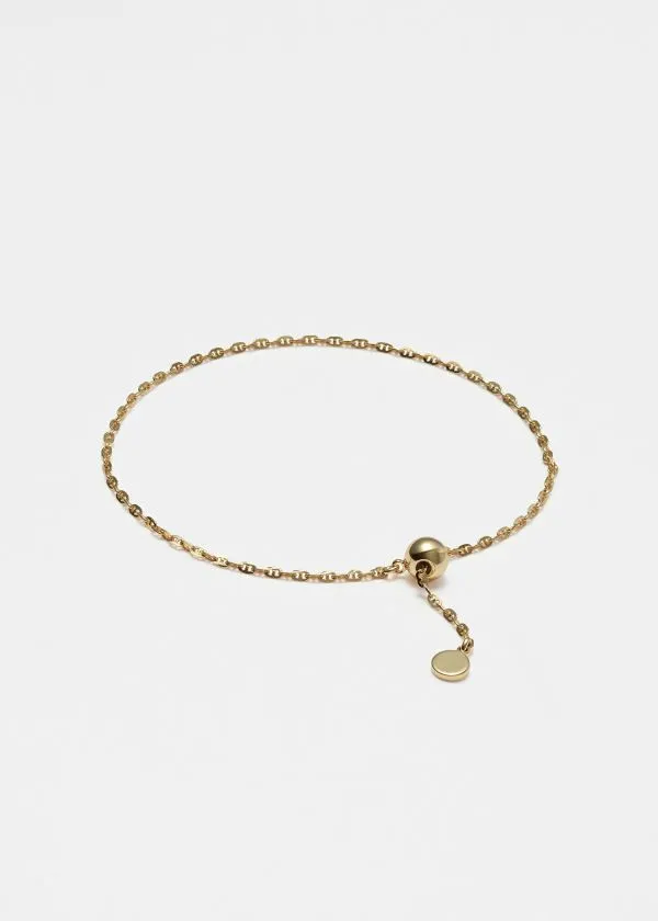 Women Bracelets and Other Stories Minimalist Chain Bracelet Gold