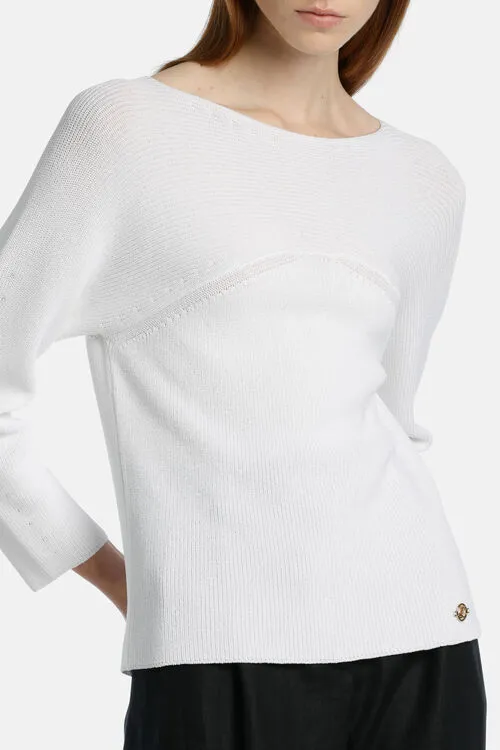 Women Canneto Canneto Periwinkle Knitwear Luisa Spagnoli Women Canneto Canneto Periwinkle Knitwear Luisa Spagnoli