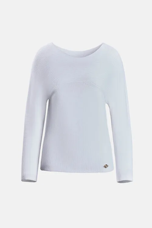Women Canneto Canneto Periwinkle Knitwear Luisa Spagnoli Women Canneto Canneto Periwinkle Knitwear Luisa Spagnoli