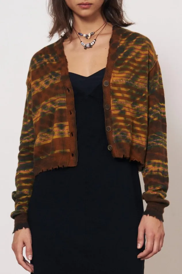 Women Cashmere Green Nairobi Cardigan Raquel Allegra Sweaters and Knits