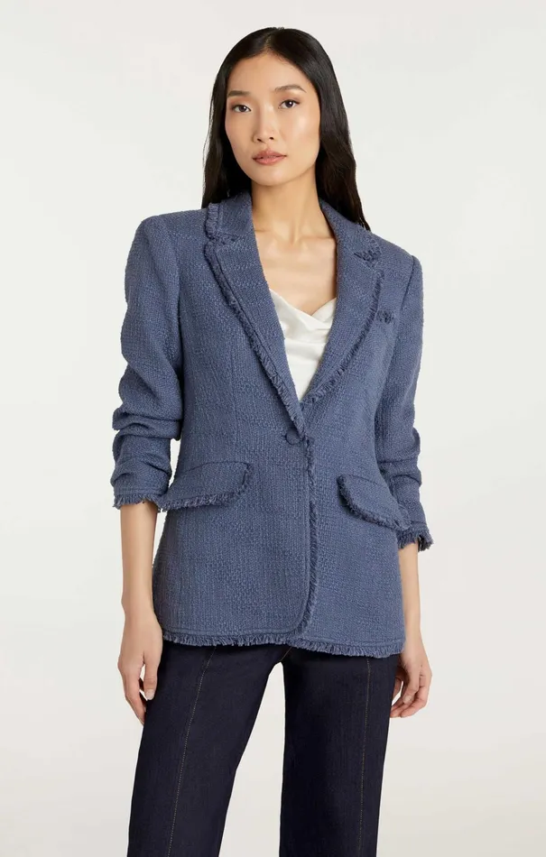 Women Cinq Sept Blazers Boucle Khloe Blazer Shadow
