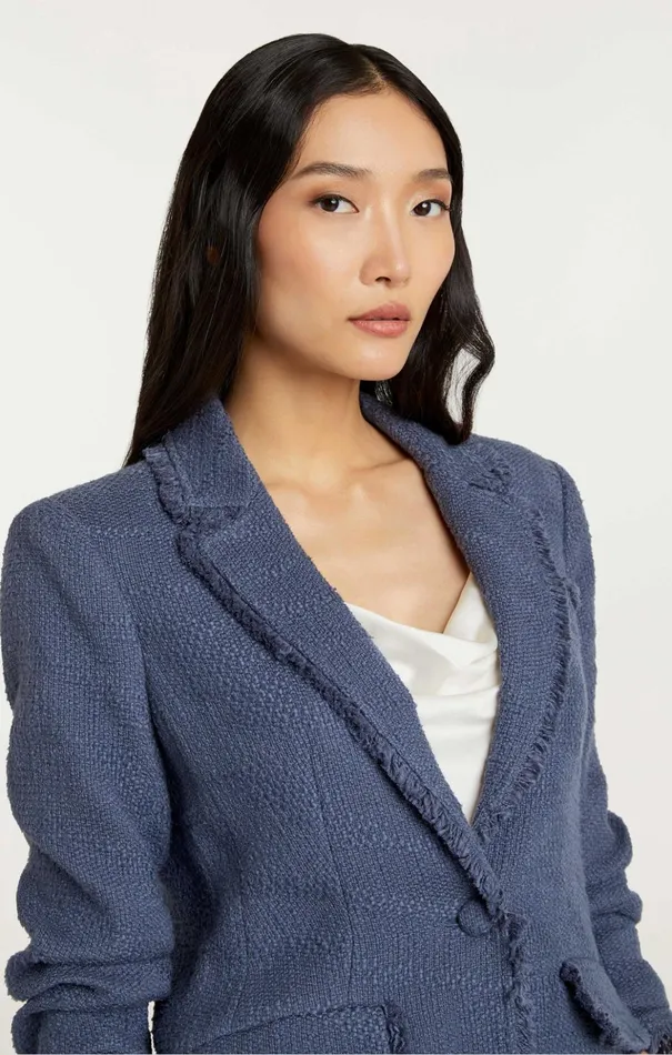 Women Cinq Sept Blazers Boucle Khloe Blazer Shadow