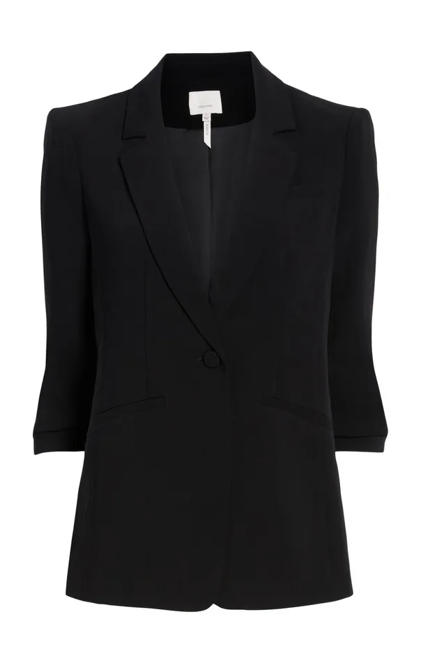 Women Cinq Sept Blazers Crepe Khloe Blazer Black