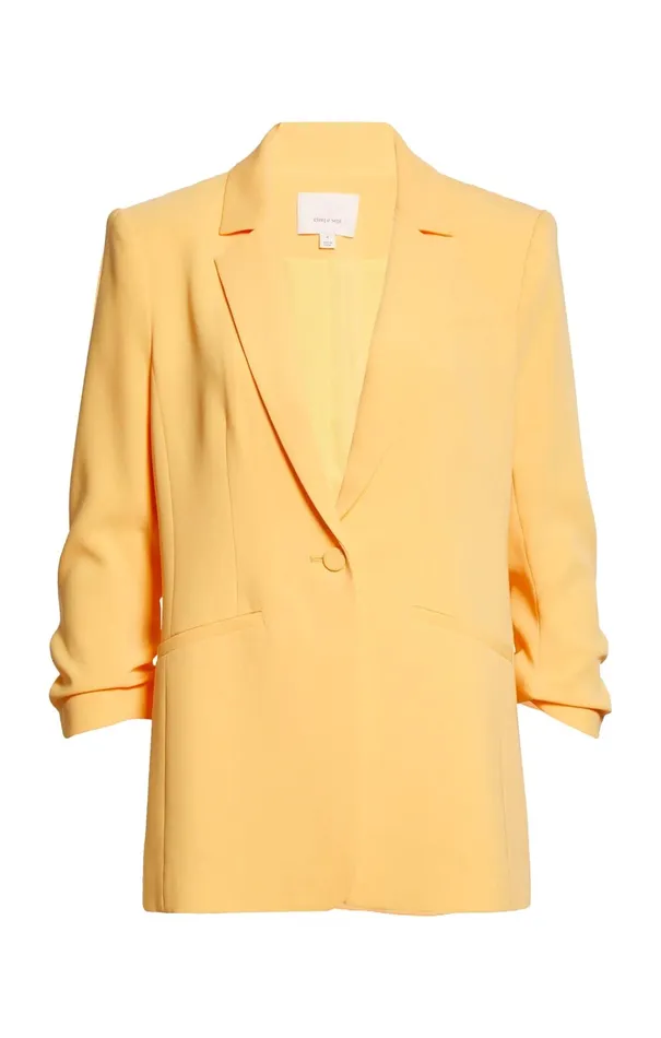 Women Cinq Sept Blazers Crepe Khloe Blazer Sunset