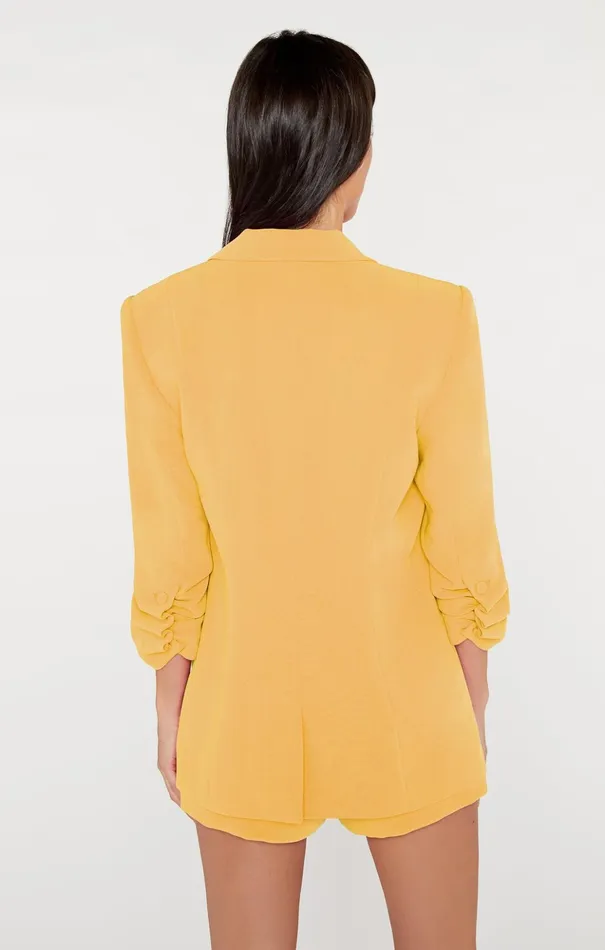Women Cinq Sept Blazers Crepe Khloe Blazer Sunset