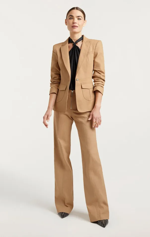 Women Cinq Sept Blazers Louisa Jacket Sahara
