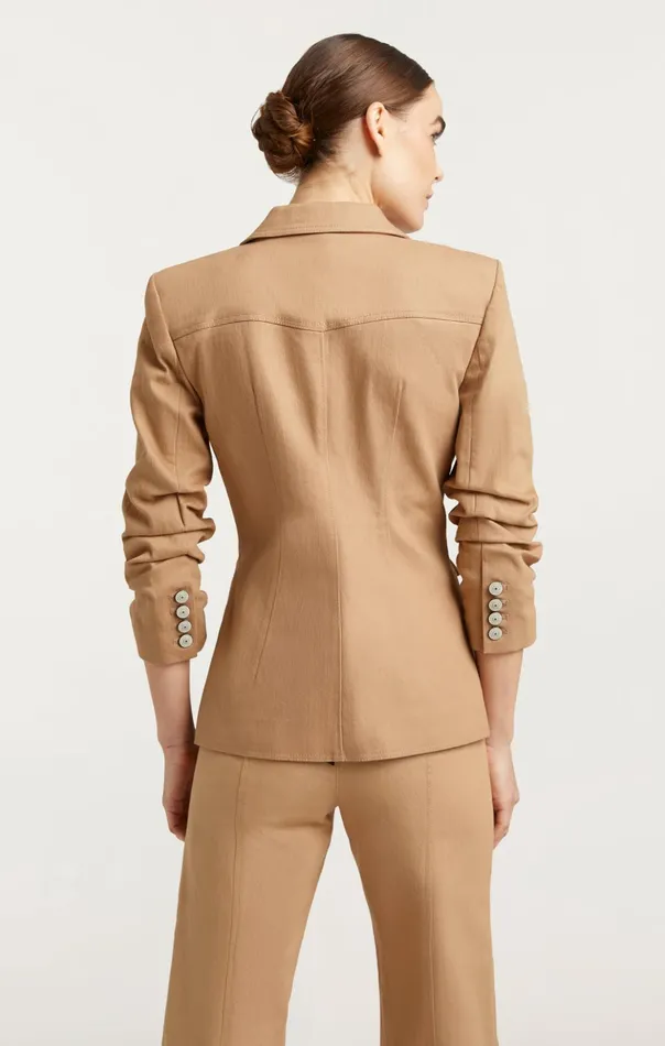 Women Cinq Sept Blazers Louisa Jacket Sahara