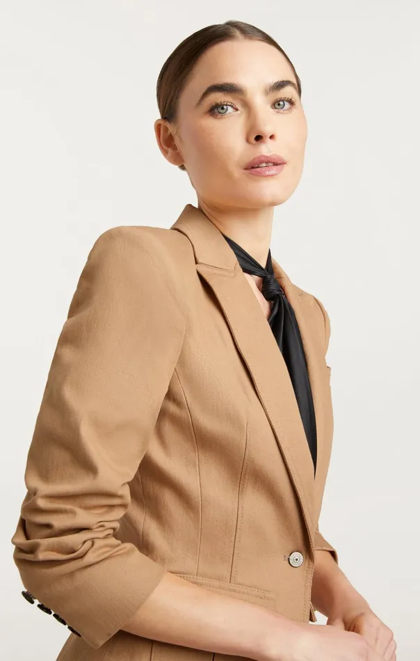 Women Cinq Sept Blazers Louisa Jacket Sahara
