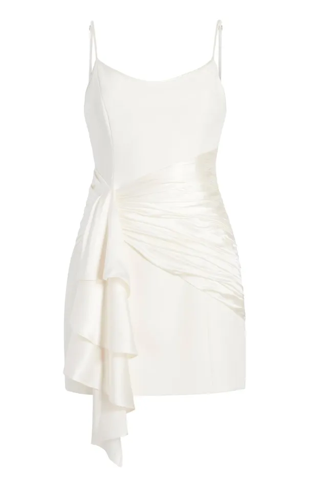 Women Cinq Sept Cocktail and Evening Anselle Dress Ivory