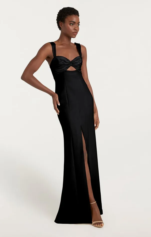 Women Cinq Sept Cocktail and Evening Jillie Gown Black